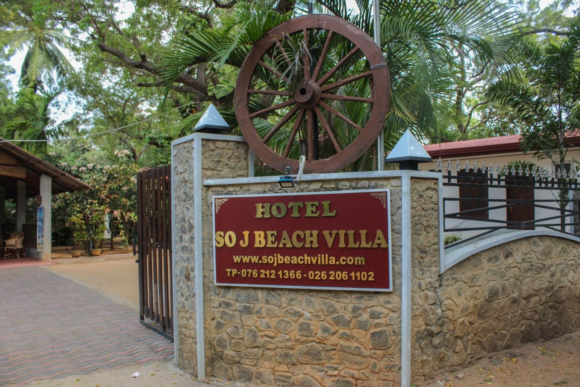 So-J Beach Villa Trincomalee Dış mekan fotoğraf